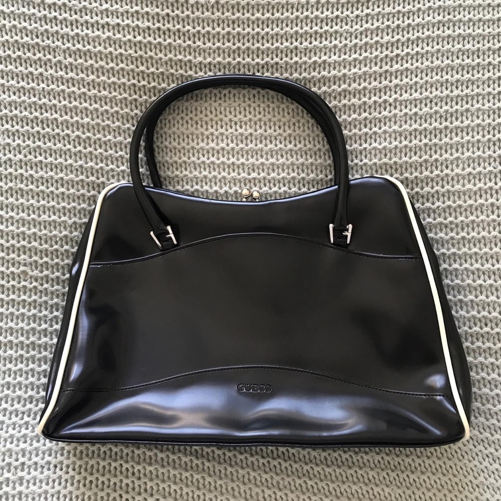 GUESS Black Vintage Bag